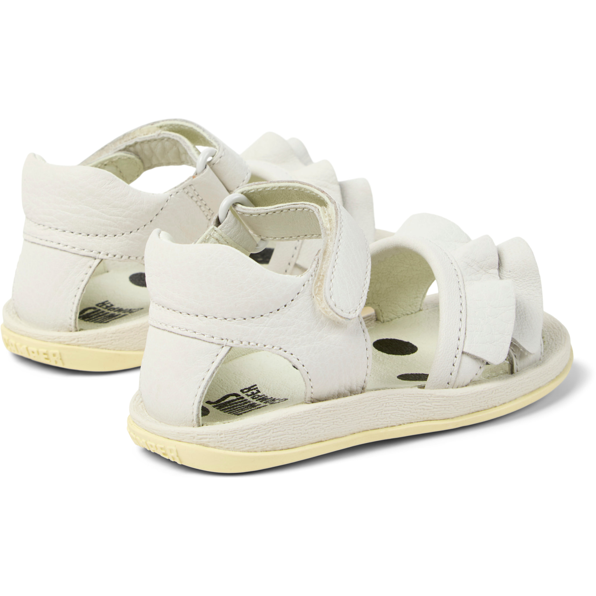 Sandalias - CAMPER Bicho FW Twins - Blanco - Cuero liso