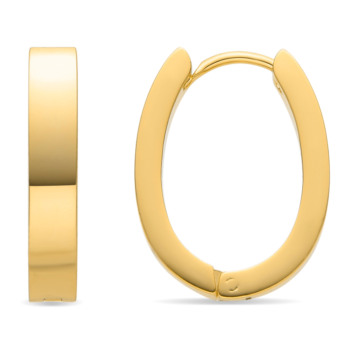 Pendientes acabado oro 18K
