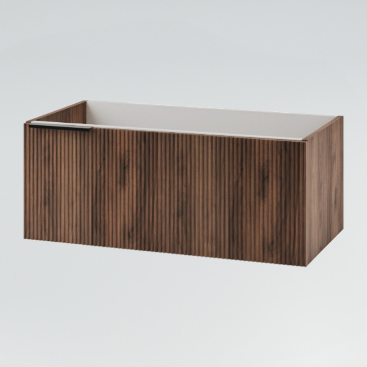 MOBILE DA BAGNO CANNES 90 NOCE NORDICO SCURO - 6 PEZZI