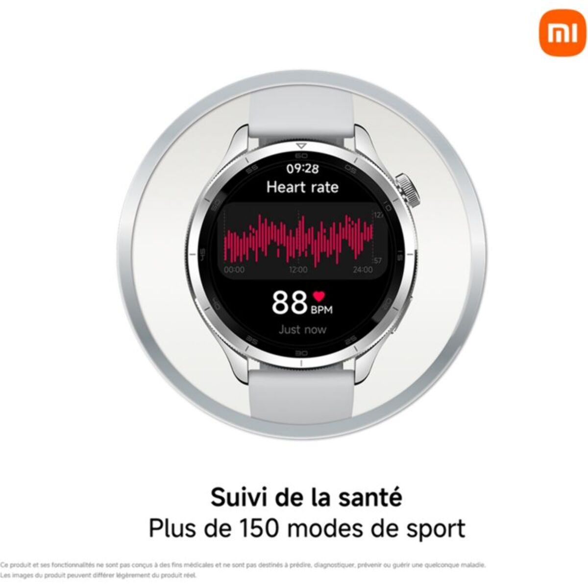 Montre connectée XIAOMI Watch S4 Silver