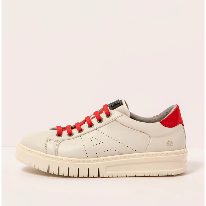 Zapatos 1786 NAPPA CREAM-RED/ BELLEVILLE color Cream-red
