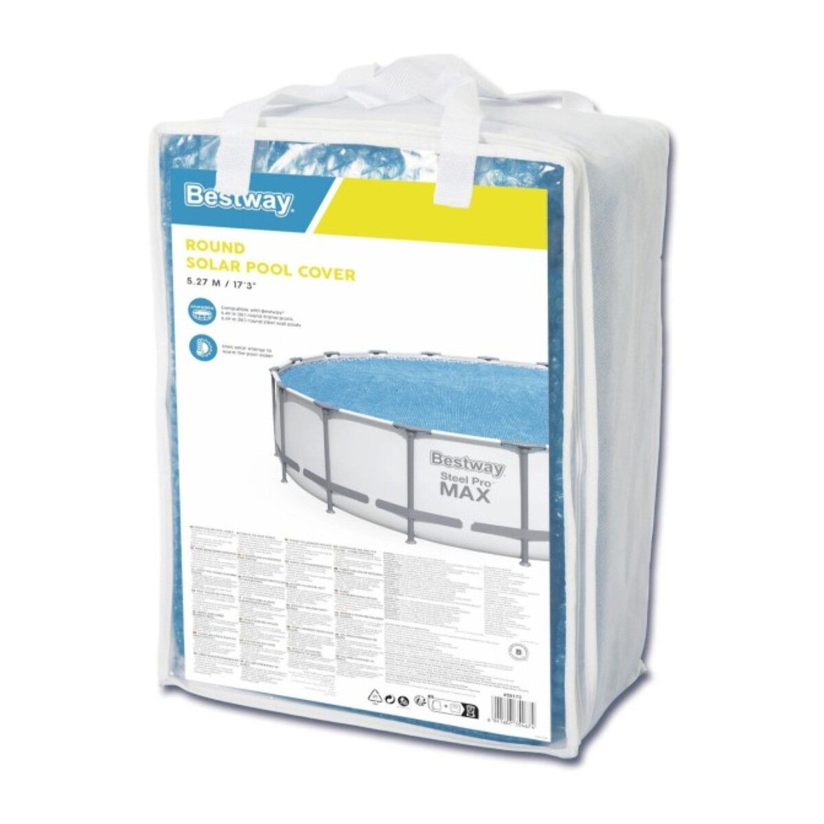 Bestway Bâche à bulles ronde pour piscine ø549 cm