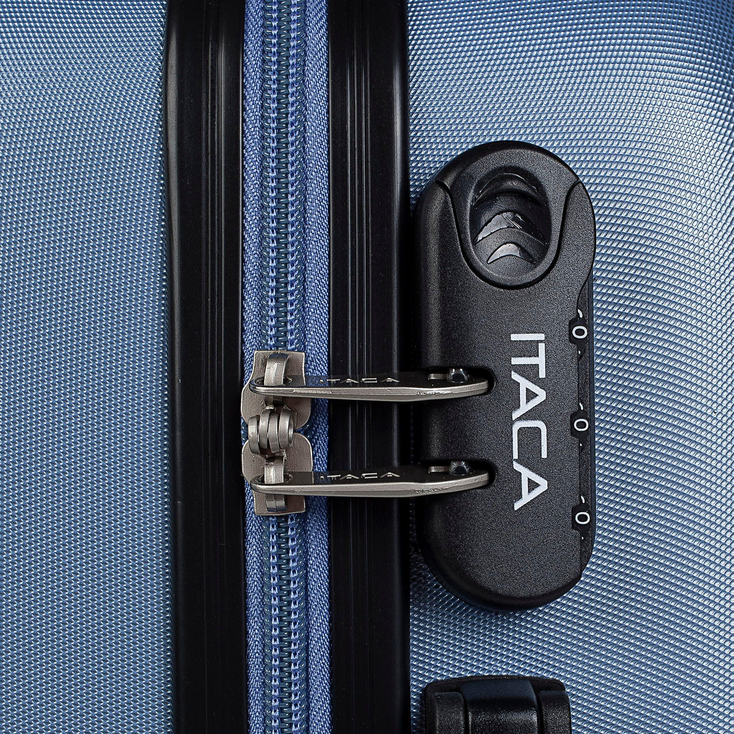 Juego De Maletas Rígidas Abs Itaca Sevron Azul Zafiro