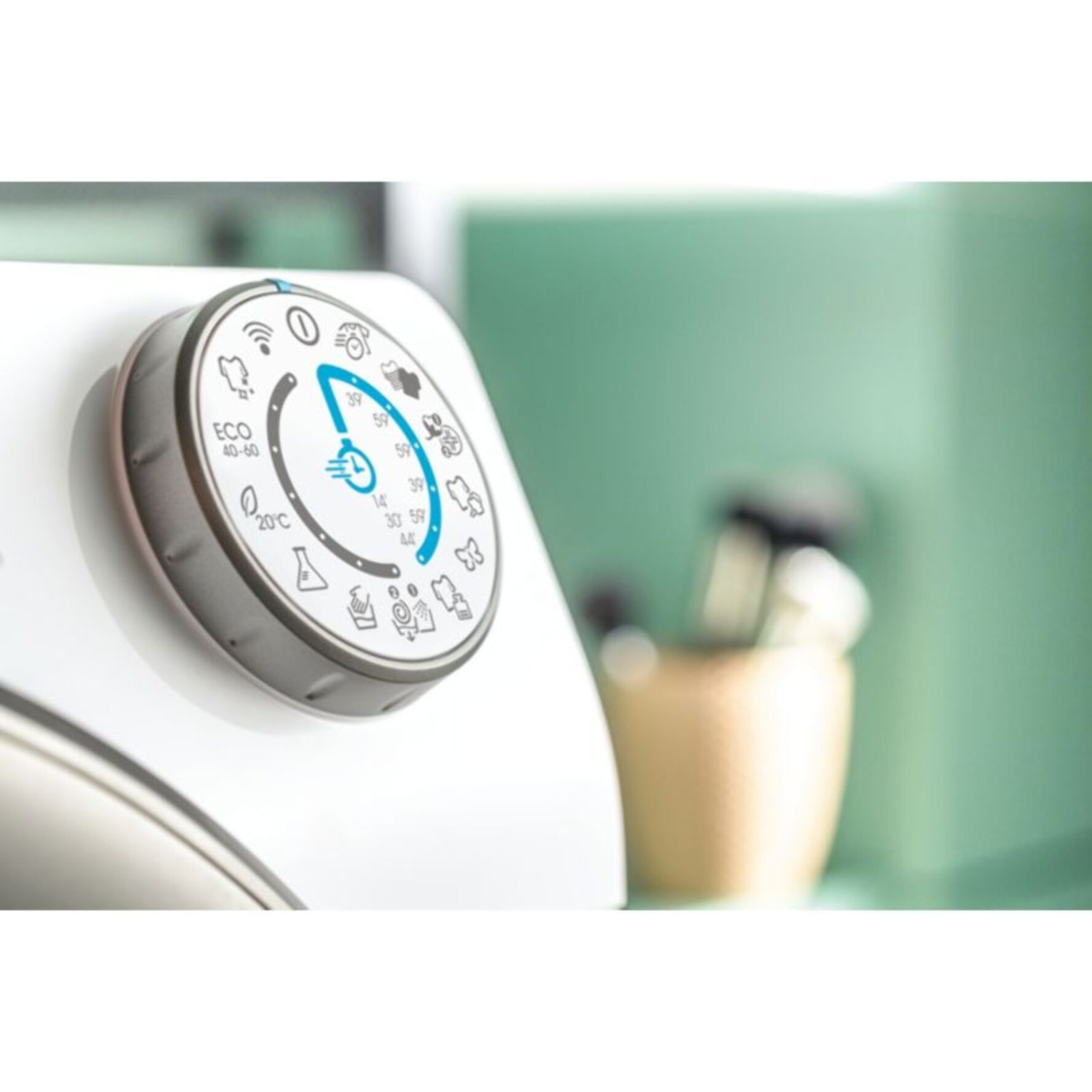 Lave linge séchant hublot CANDY RPW4856BWMR9/1-S