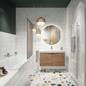 Baignoire droite VILLEROY & BOCH Architectura avec pieds