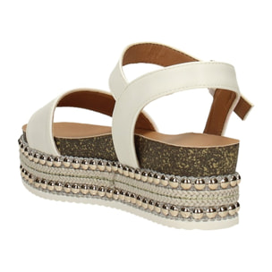 Sandali Donna Tata Italia Bianco
