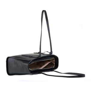 Borsa a mano da donna Made in Italy - Modello Valeria Nova - 100% pelle - 42.0 x 21.5 x 12.5 cm