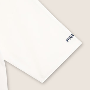 T-shirt regular con stampe lucide e dettagli tono su tono