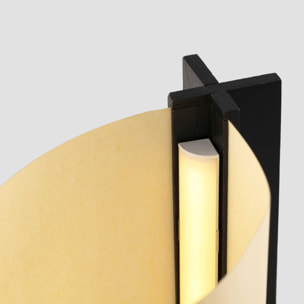 CATA Lampe de table frêne noir