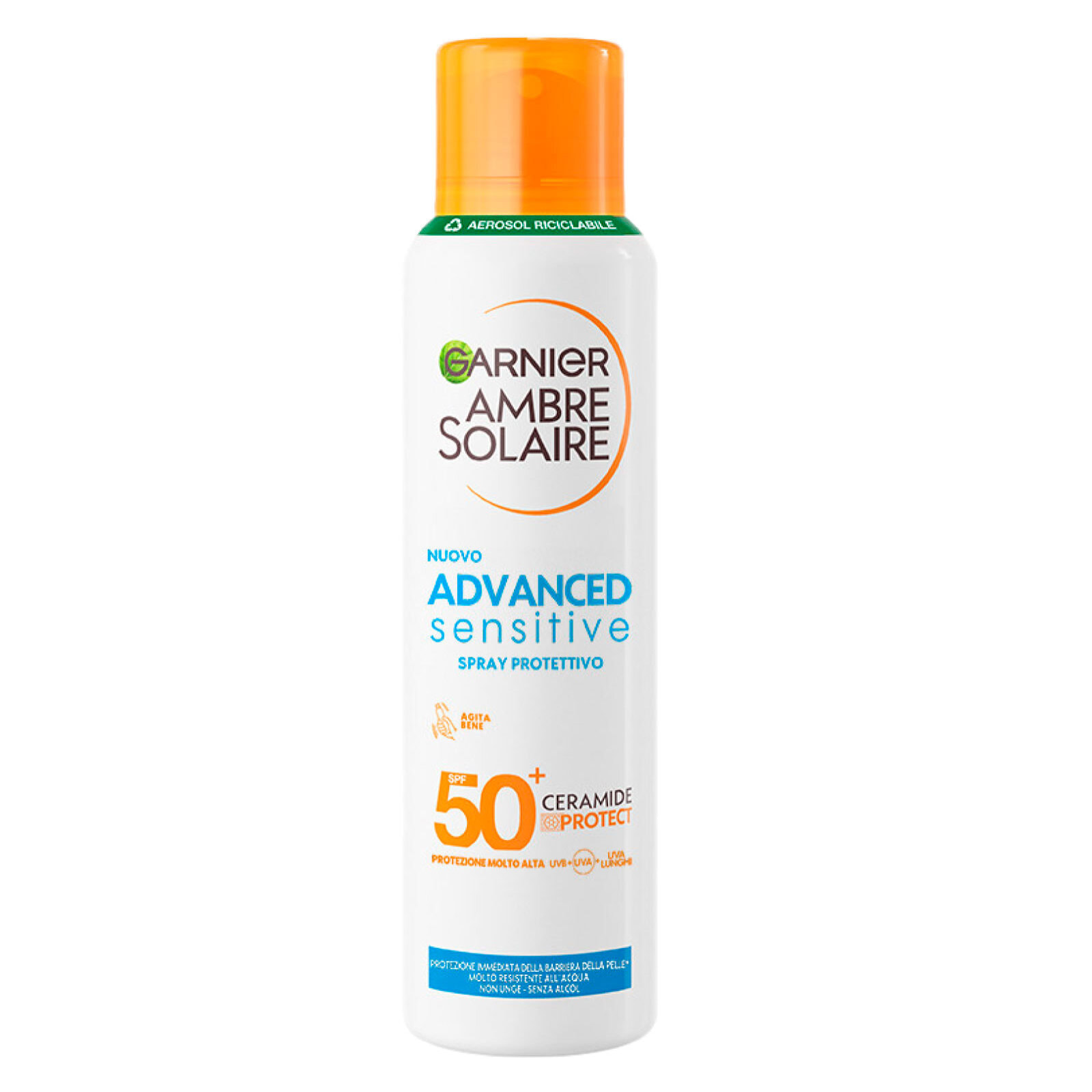 Spray Solare Protettivo Advanced Sensitive Ipoallergenico SPF 50+ Protezione Molto Alta - Flacone da 150ml