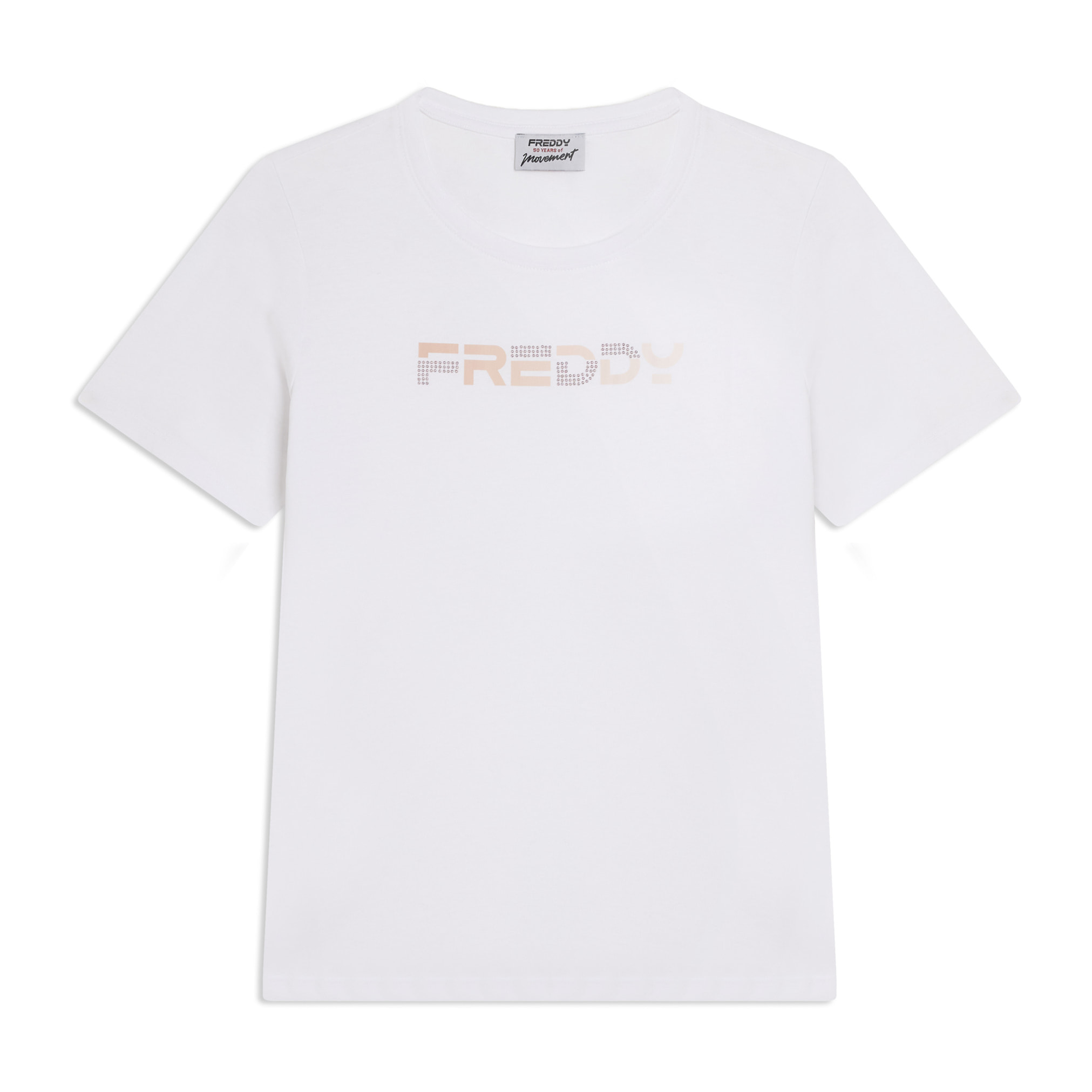 T-shirt Manica Corta con Logo FREDDY Olografico