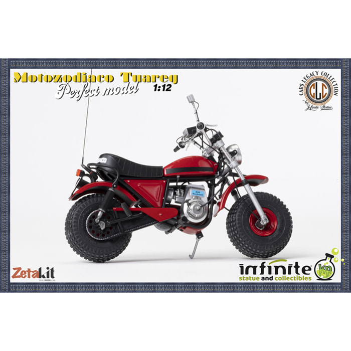 Tuareg Moto Zodiaco Perfect Model 1/12 Modelli In Scala Infinite Statua