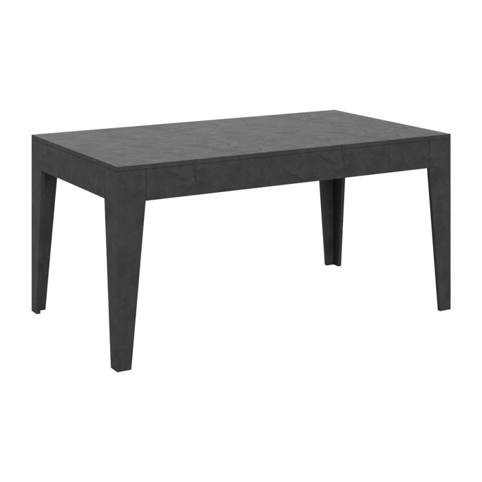 Mesa extensible 90x160/220 cm Cico Antracita Espatulado