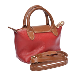 Borsa a spalla Anna Luchini Rosso