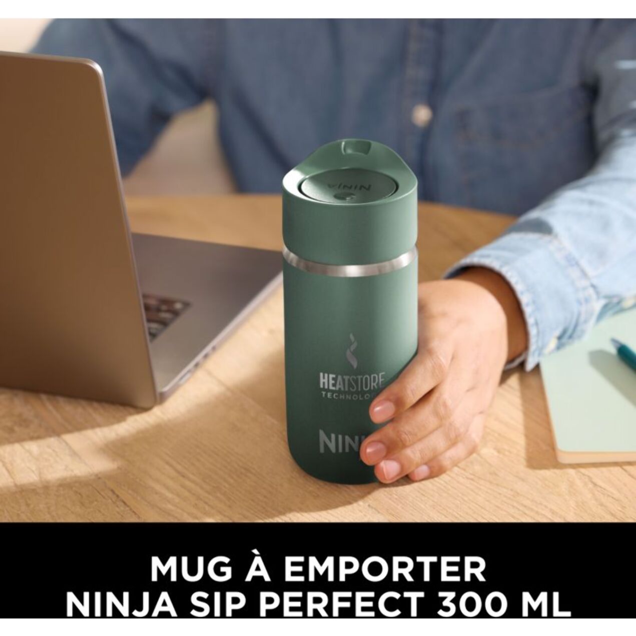Bouteille isotherme NINJA Sip Perfect 300ml Travel Mug Jade