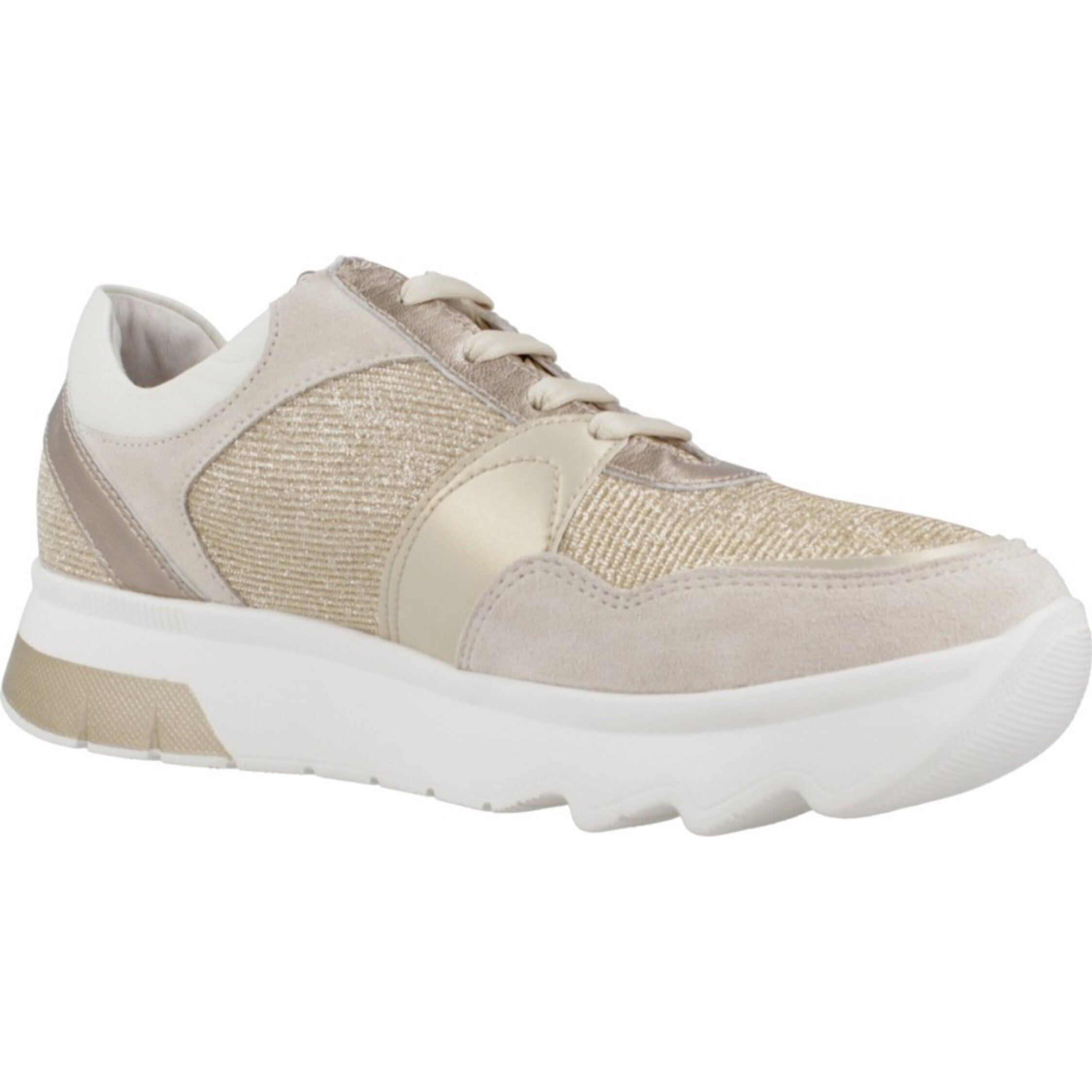 Sneakers de  Mujer de la marca STONEFLY  modelo CREAM 38 S. LAMINATED/VELOU Gold