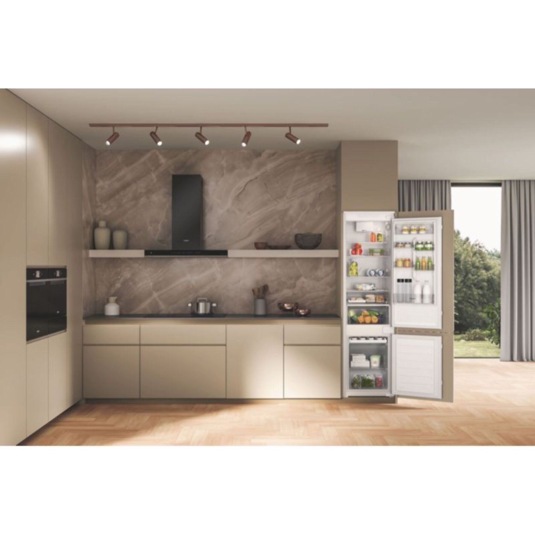 Réfrigérateur combiné encastrable WHIRLPOOL WHC20D021B2 6ème Sens 193cm