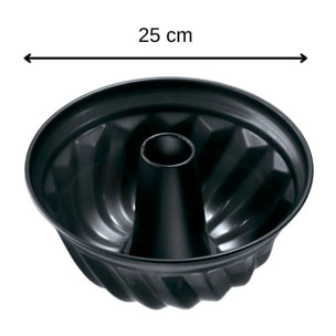 Moule à kouglof 25 cm Zenker Black Metallic