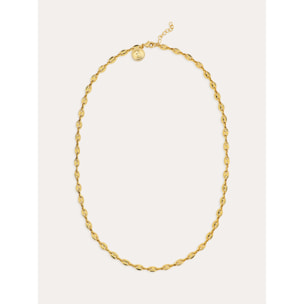 Collar Calabrote Baño Oro