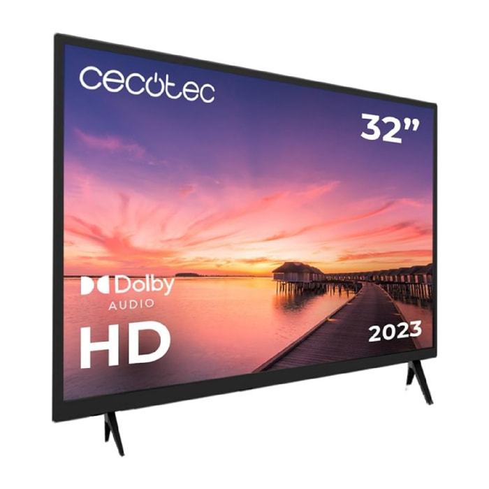 Cecotec TV TV 0 Series 32 ", HD, Résolution optimale des Images et des vidéos, D