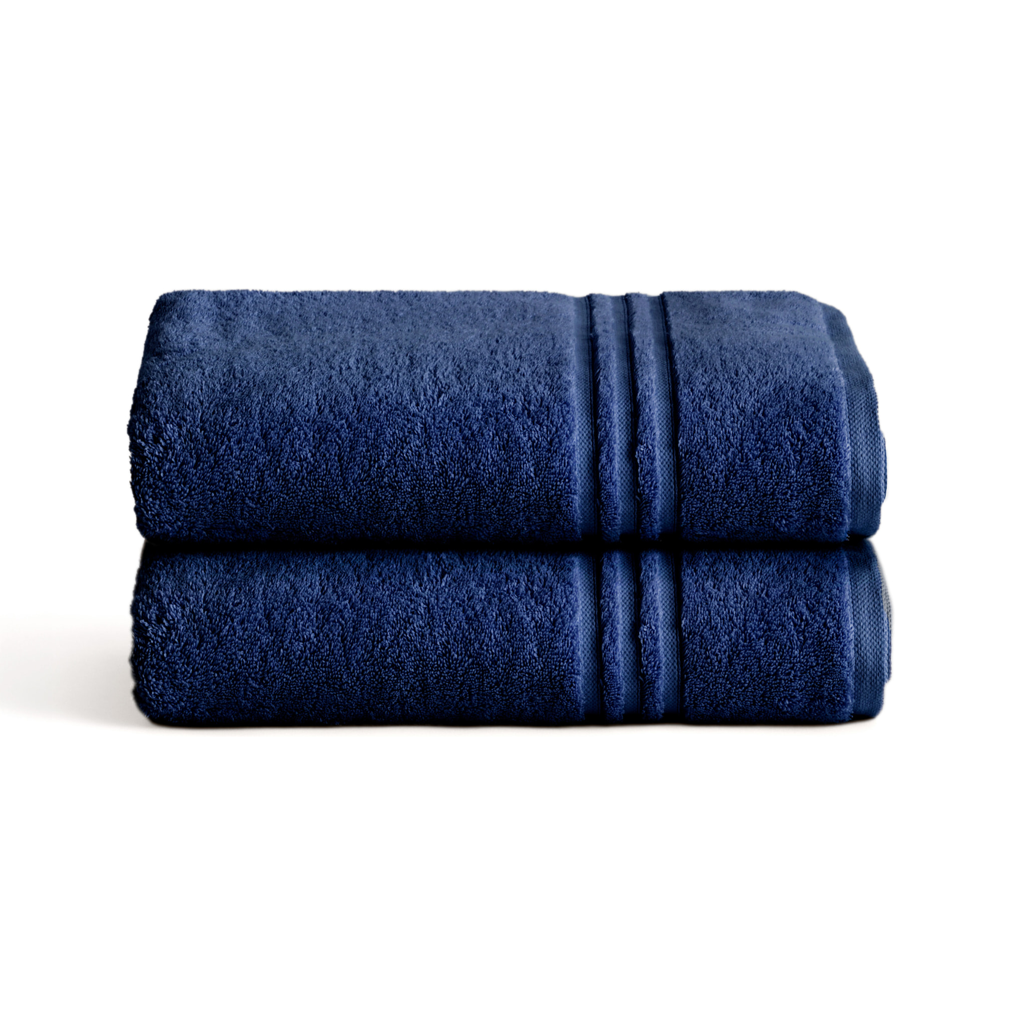 Serviette Éponge 100% Coton Peigné - 700 g/m2 MARINE
