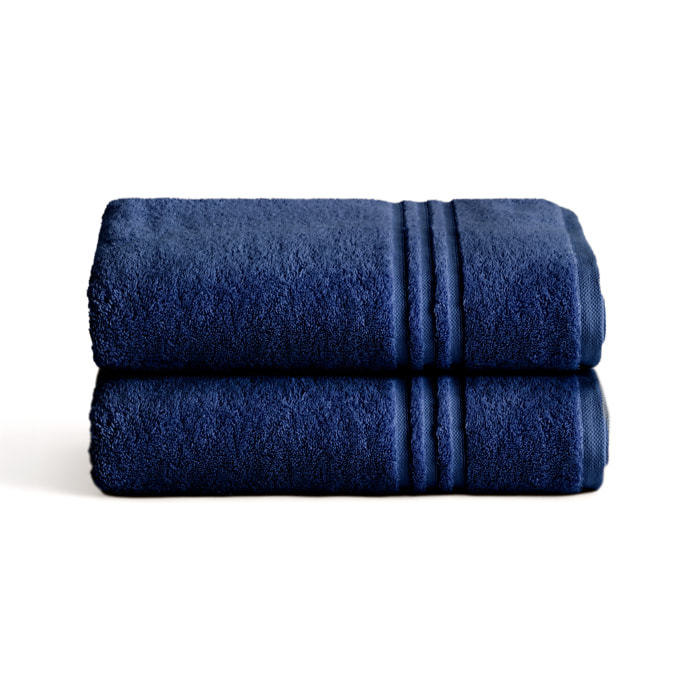 Serviette Éponge 100% Coton Peigné - 700 g/m2 MARINE
