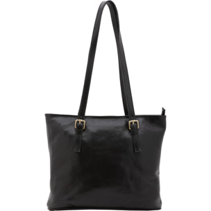 Borsa a spalla  da donna In Vera pelle Made in Italy 31x41x10 cm