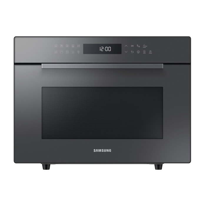 Forno a Microonde Samsung MC35R8088LC Superficie Piana Microonde Combinato con Grill 35 L 900 W Grafite