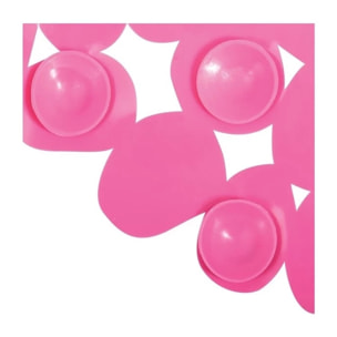 Tapis Fond de baignoire PVC GALETS Rose Fuschia MSV