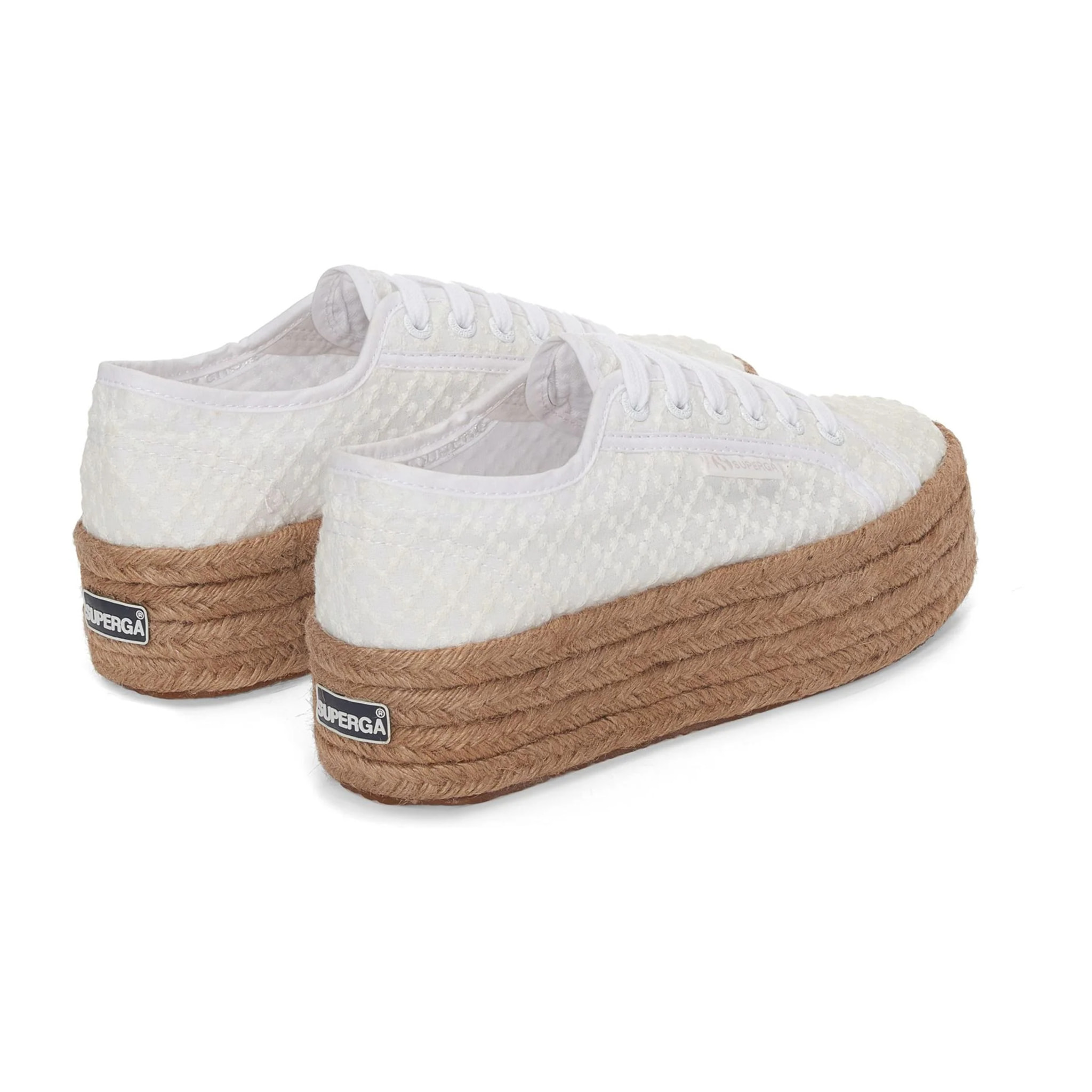 Zapatos de mujer Superga Mujer 2790 Rope Macrame Rhombus