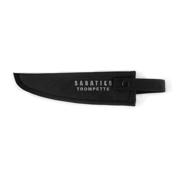 Carbon - Couteau d'office 9 cm martelé avec protection de lame