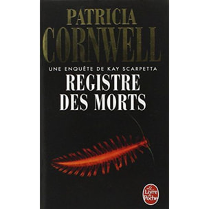 Cornwell, Patricia | Registre des morts | Livre d'occasion