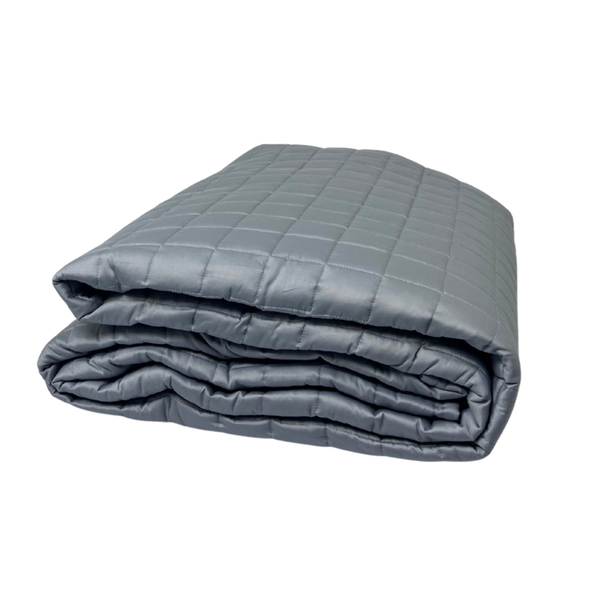 Trapuntino Estivo Leggero 100gr Ideale Primavera/Estate In 100% Raso Cotone Tinta Unita Silver SV