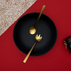 Couvert A Service Dore X2 Lea