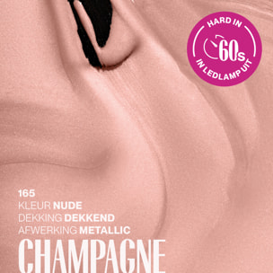 Vernis semi-permanent - 165 Champagne - 15 ml