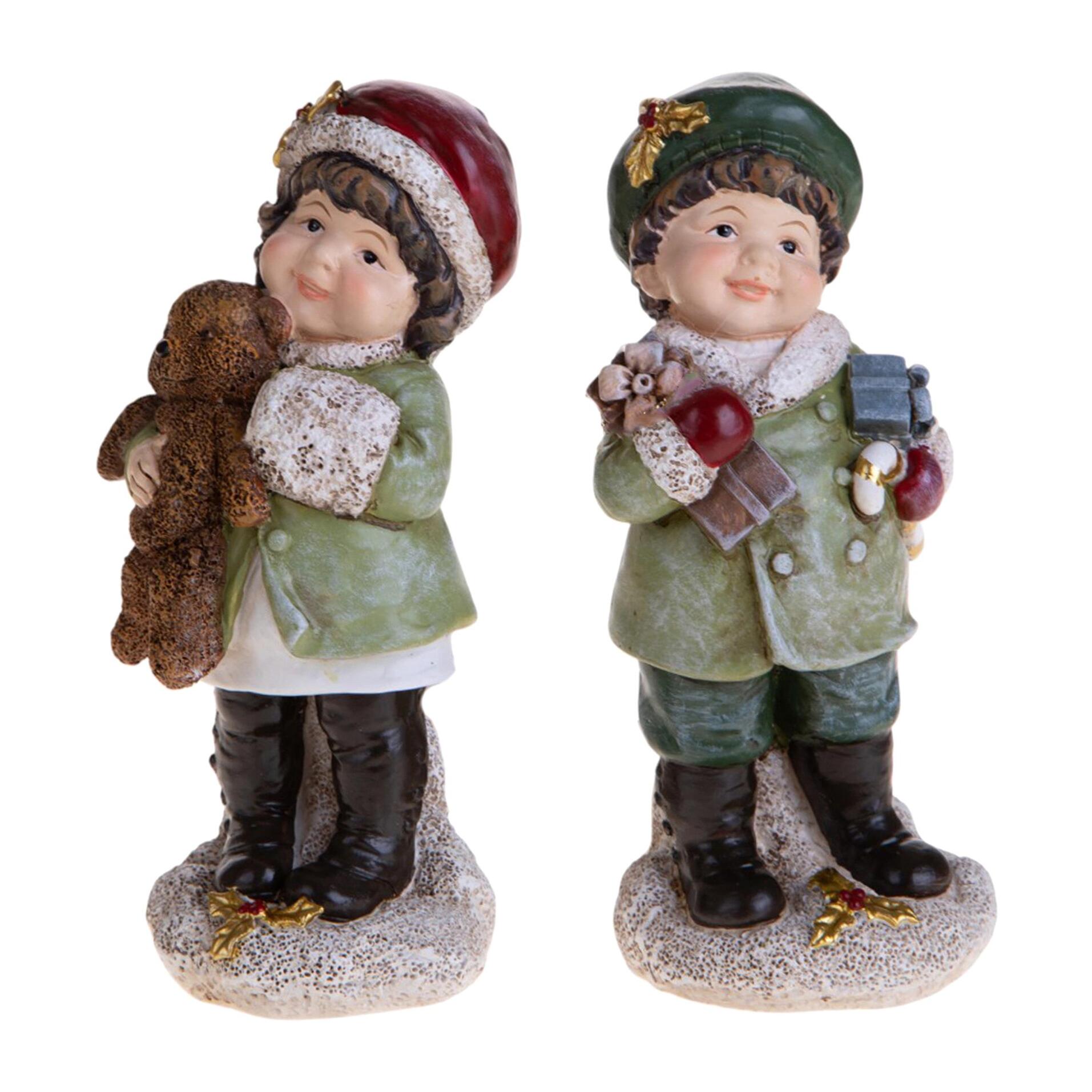 bimbi con doni e orsetto - Pezzi 2 - VERDE - Bianchi Dino SpA