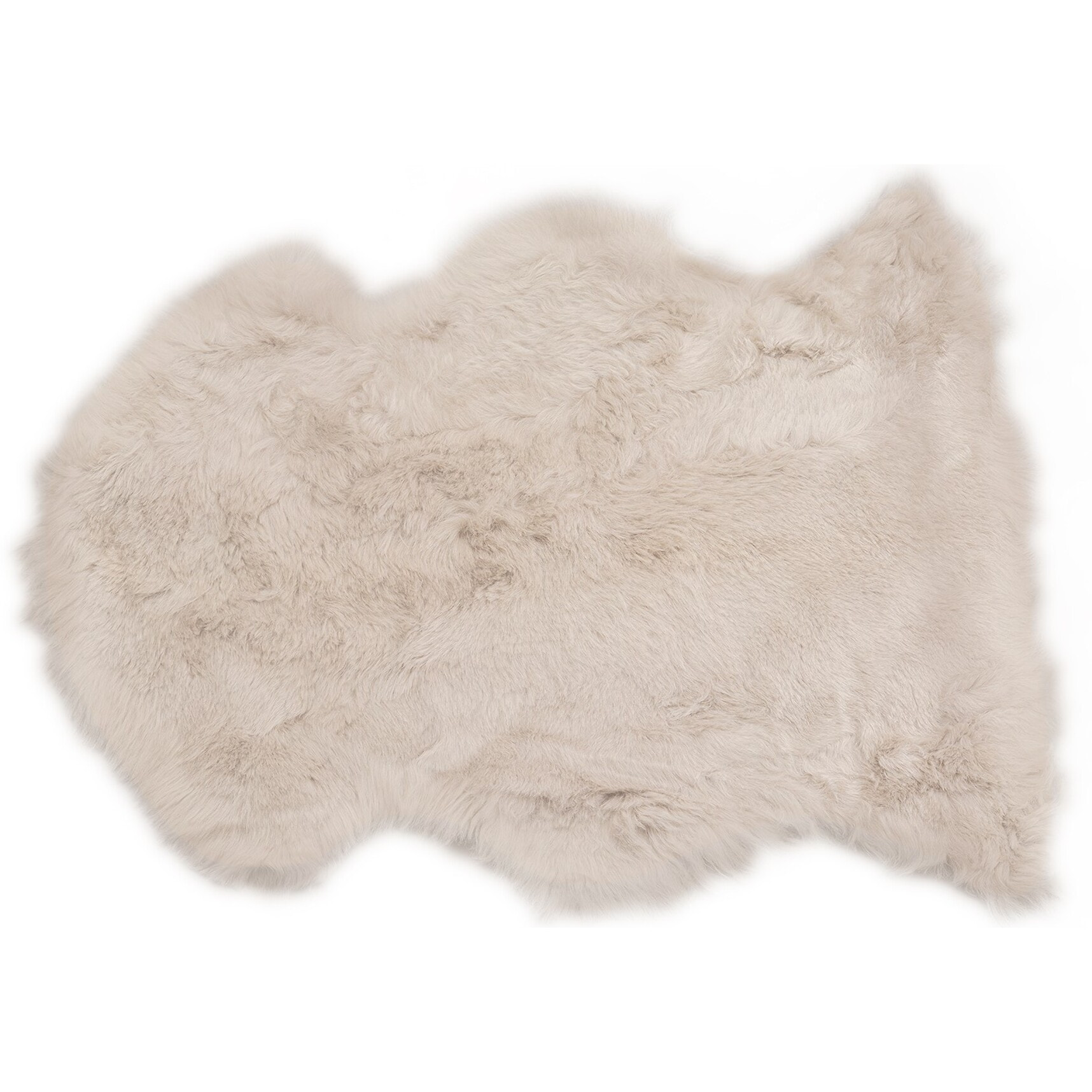 Peau de mouton Heidi 85x65cm grise Kare Design
