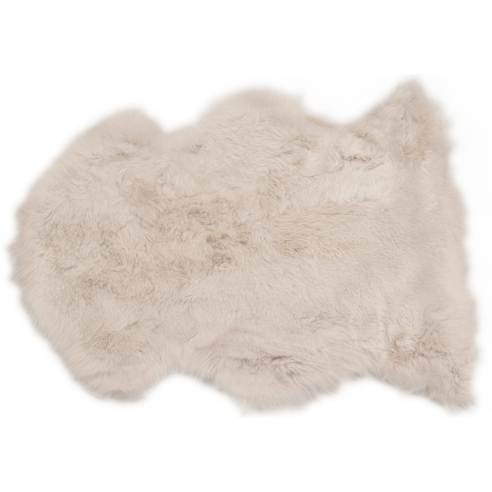 Peau de mouton Heidi 85x65cm grise Kare Design