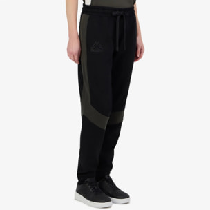 Kappa - Pantaloni Donna Nero - Logo Grala