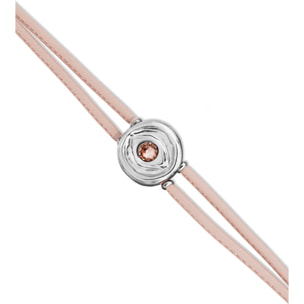 Pulsera SER INTUITIVA ROSA CLARO M