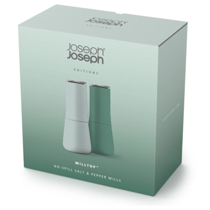 Moulin à poivre ou sel JOSEPH JOSEPH Milltop Sage