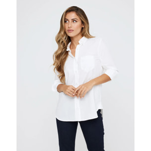 Camisa Manga Larga Blanco - Ambre
