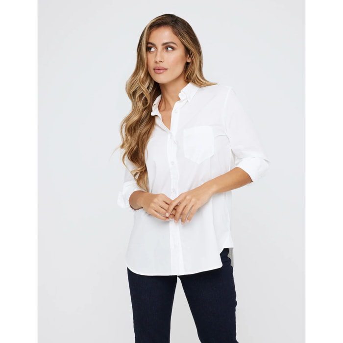 Camisa Manga Larga Blanco - Ambre