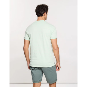 Camiseta Manga Corta Verde - Tabio