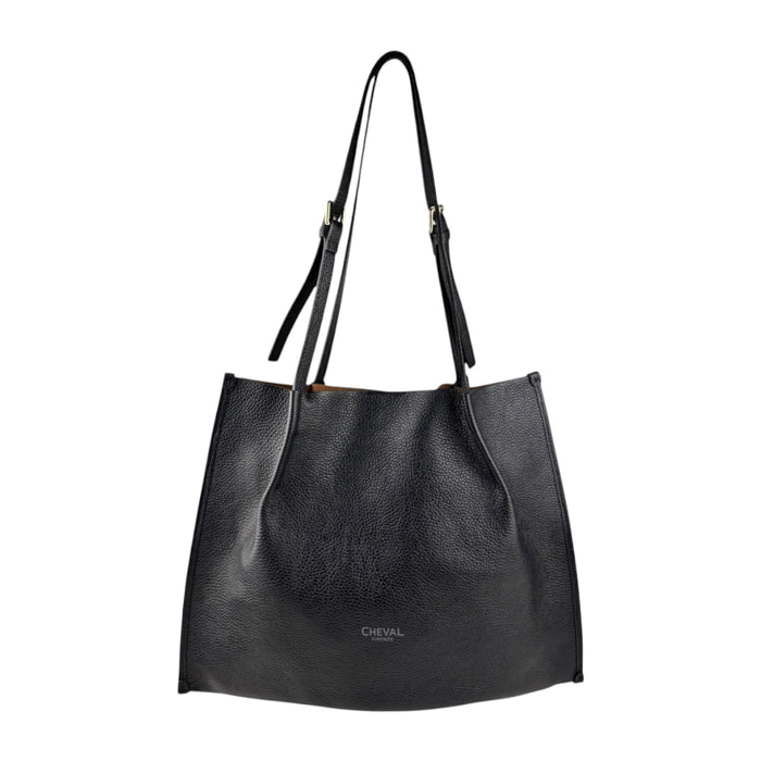 Borsa a spalla Cheval Firenze Margherita Nero