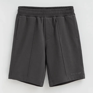 Bermuda jogger gris oscuro con logo Polo Club