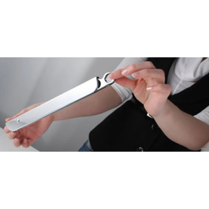 Crochet pliant gris Fackelmann Tecno