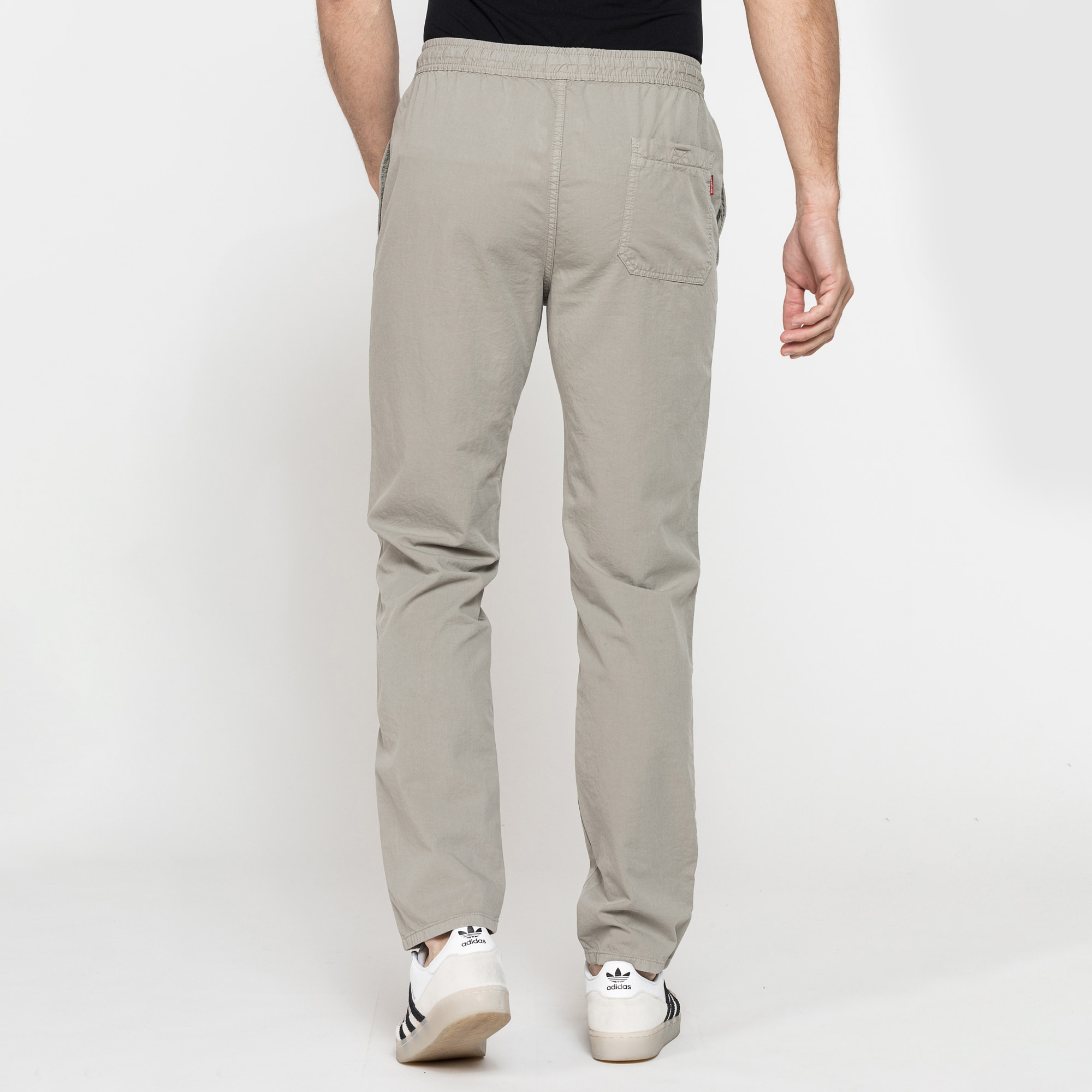 JOGGER PANT IN GABARDINA LEGGERA CON ELASTICO IN VITA