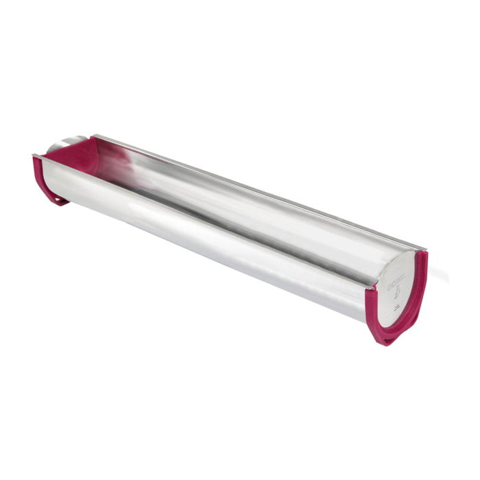 Gouttière à bûche inox - 500 x 85 x 68 mm - contenance 2,5 L