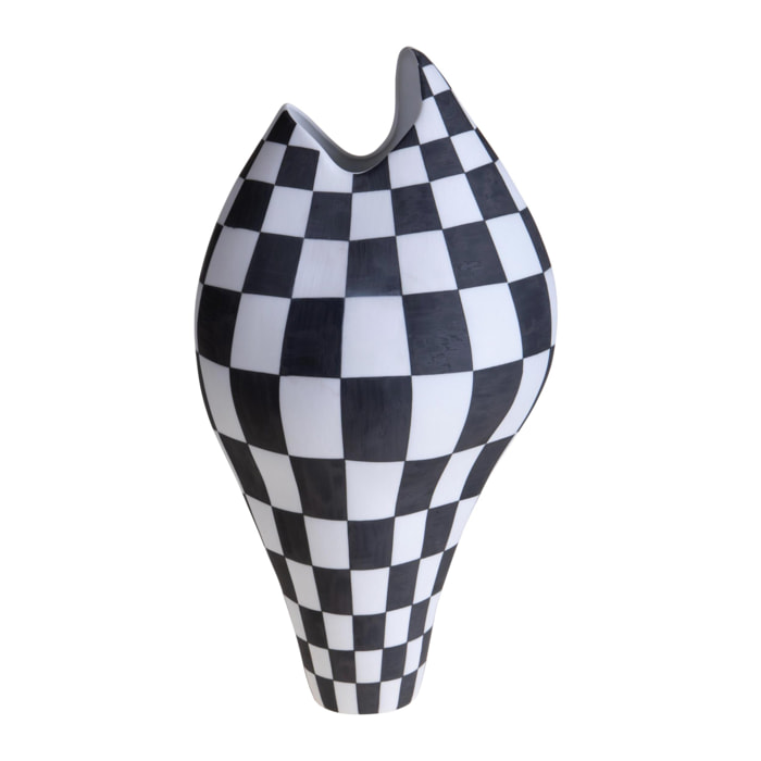 Vasi con scacchi - 28xH54,5x23cm - Pezzi 1 - Bianchi Dino SpA